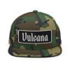 Camo Flat Bill Snapback Cap