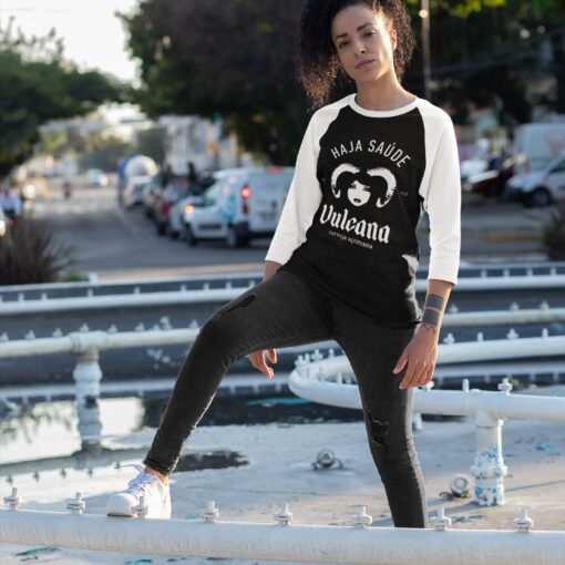 Haja Saúde Raglan Shirt