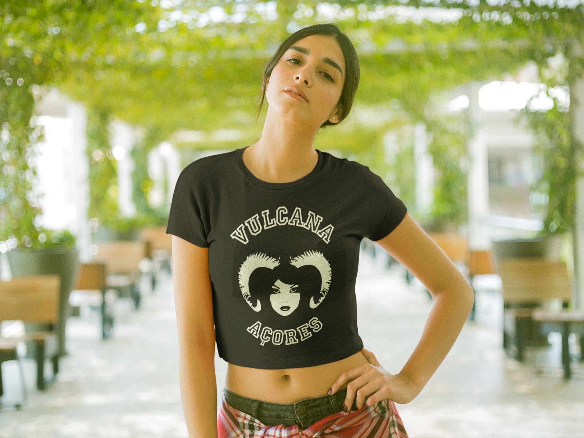 Açores Women’s Crop Tee - Image 3