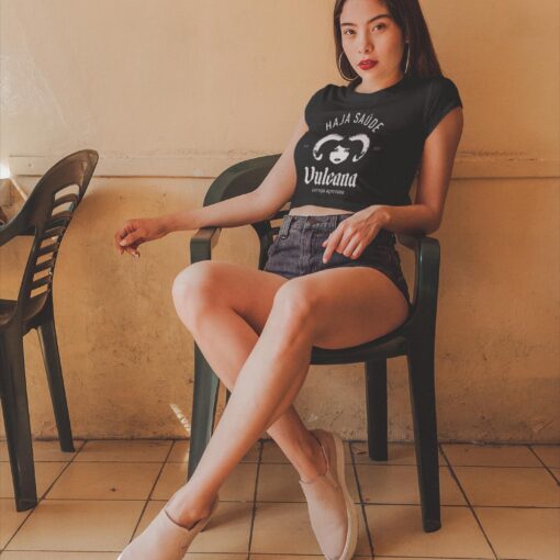 Haja Saúde Organic Crop Tee