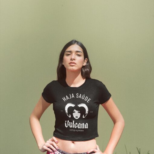 Haja Saúde Organic Crop Tee