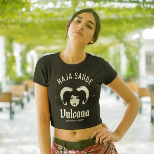 Haja Saúde Organic Crop Tee