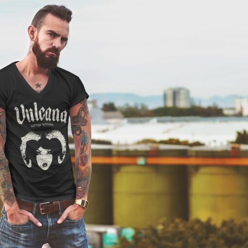 weathered Druid V-Neck T-SHirt