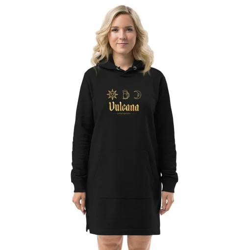 Tarot Card Organic Hoodie Dress - Image 5