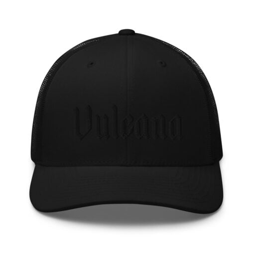 Blacked Out Trucker Cap