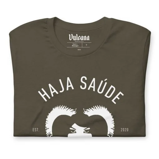 Vulcana Haja Saúde T-Shirt Front Detail - Army
