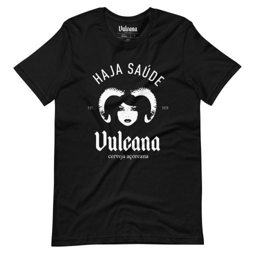 Vulcana Haja Saúde T-Shirt Black Front