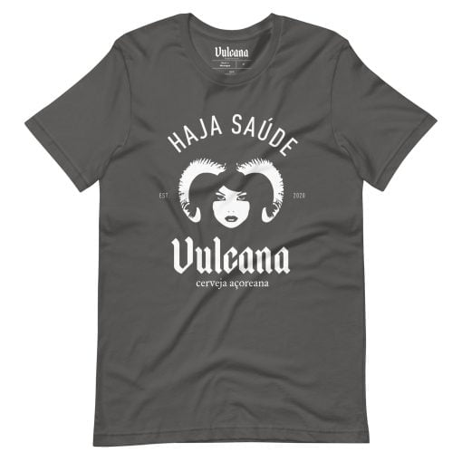 Vulcana Haja Saúde T-Shirt Asphalt Front