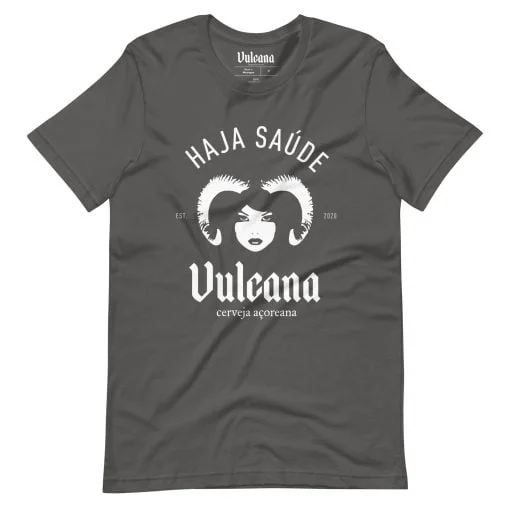 Vulcana Haja Saúde T-Shirt Asphalt Front
