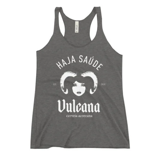 Haja Saúde Women's Racerback - Image 3