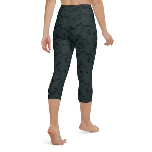 Dead Marshes Yoga Capri Leggings - Image 5