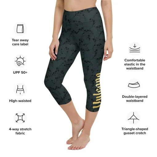 Dead Marshes Yoga Capri Leggings - Image 3
