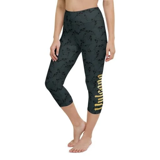 Dead Marshes Yoga Capri Leggings