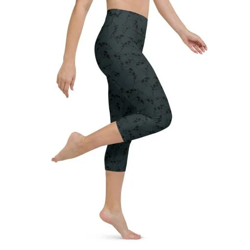 Dead Marshes Yoga Capri Leggings - Image 6