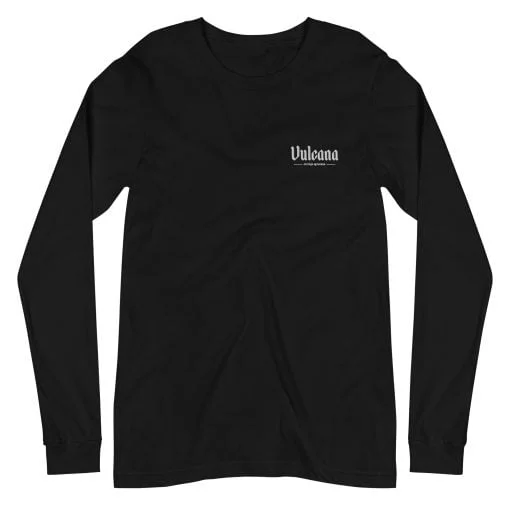 Embroidered Logo Long Sleeve Shirt