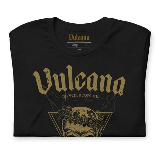 vulcana crown skull t-shirt front detail