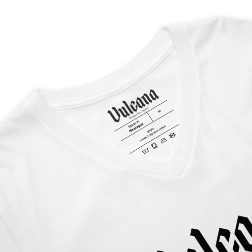 Vulcana Stealth Logo White T-Shirt