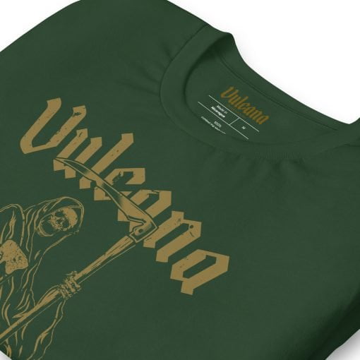 Vulcana Why So Grim T-Shirt Front Detail 2 - Forest