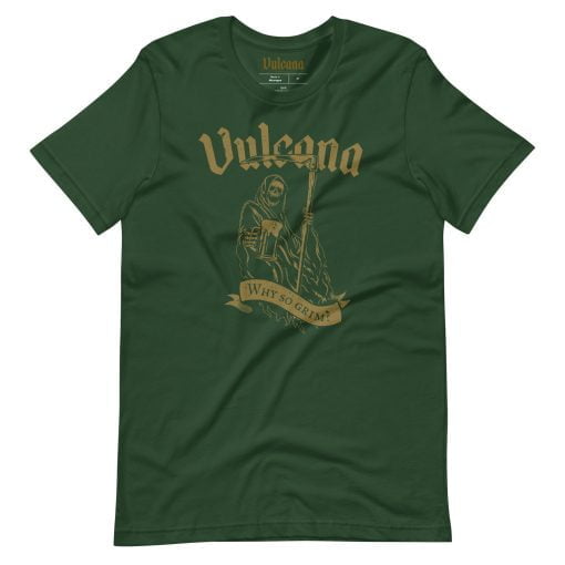Vulcana Why So Grim T-Shirt - Gold - Forest