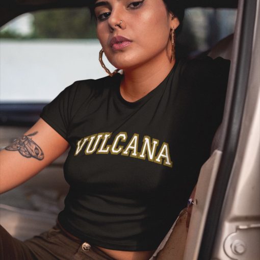 Vulcana Back In School Crop Tee